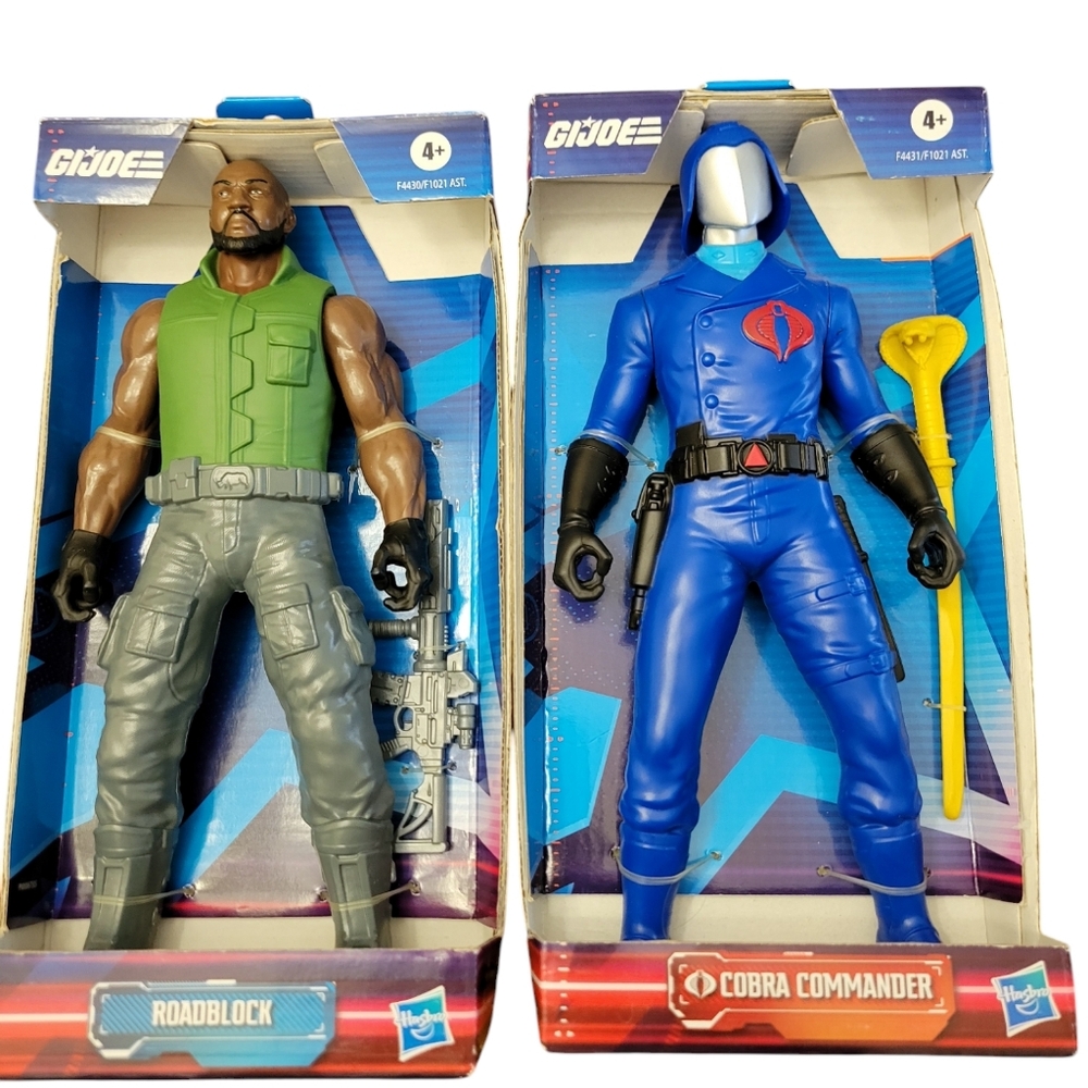 GI Joe-Roadblock & Cobra Commander Bundle Set
